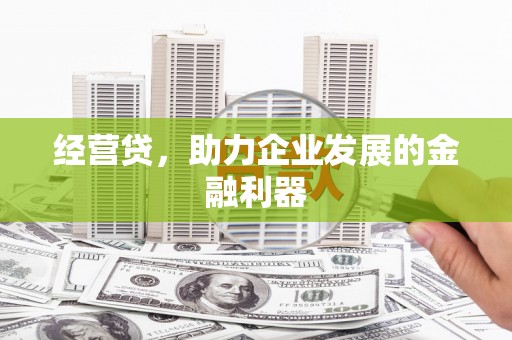 岳麓经营贷，助力企业发展的金融利器