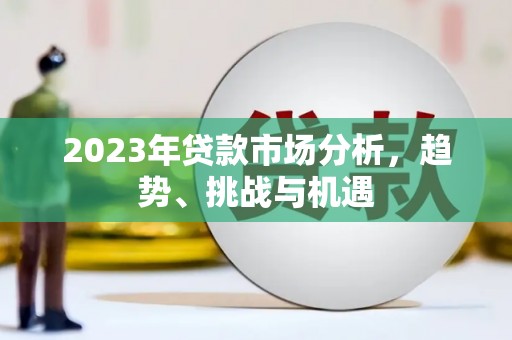 岳麓2023年贷款市场分析，趋势、挑战与机遇