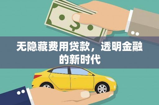 岳麓无隐藏费用贷款，透明金融的新时代