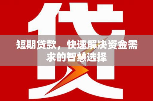 岳麓短期贷款，快速解决资金需求的智慧选择