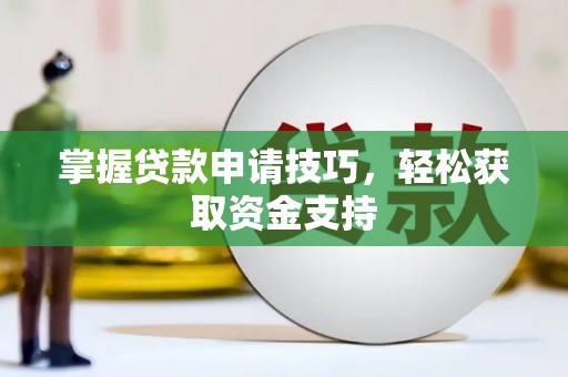 岳麓掌握贷款申请技巧，轻松获取资金支持