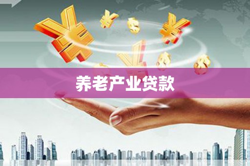 岳麓养老产业贷款