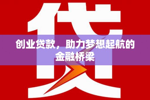 岳麓创业贷款，助力梦想起航的金融桥梁