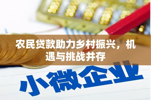 岳麓农民贷款助力乡村振兴，机遇与挑战并存