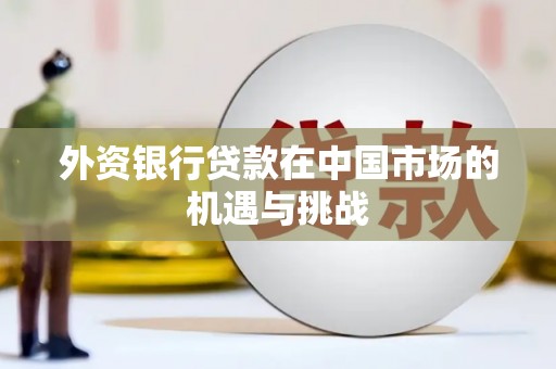 岳麓外资银行贷款在中国市场的机遇与挑战