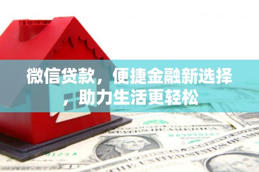 岳麓微信贷款，便捷金融新选择，助力生活更轻松
