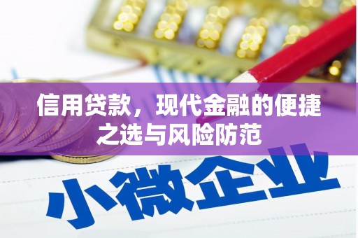 岳麓信用贷款，现代金融的便捷之选与风险防范