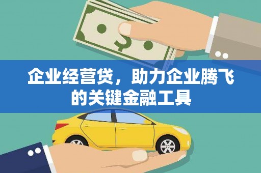 岳麓企业经营贷，助力企业腾飞的关键金融工具