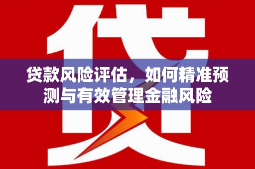 岳麓贷款风险评估，如何精准预测与有效管理金融风险