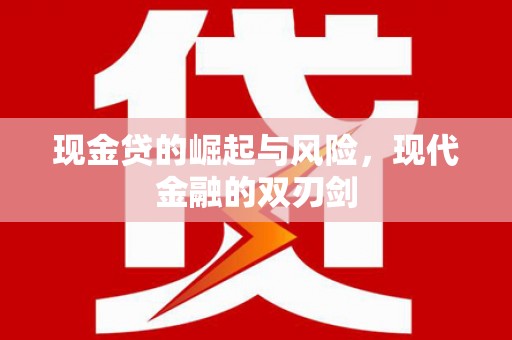 岳麓现金贷的崛起与风险，现代金融的双刃剑