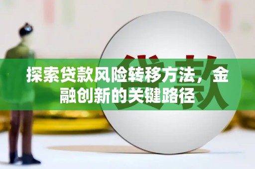 岳麓探索贷款风险转移方法，金融创新的关键路径
