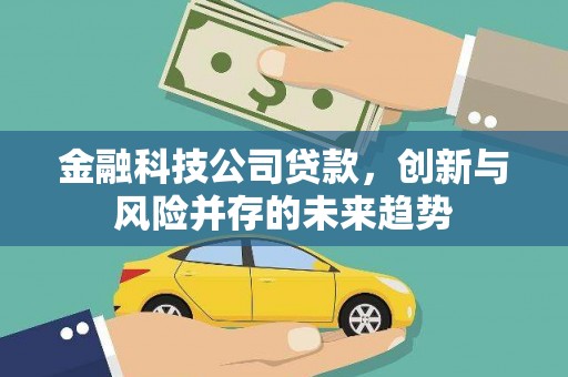 岳麓金融科技公司贷款，创新与风险并存的未来趋势