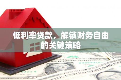 岳麓低利率贷款，解锁财务自由的关键策略