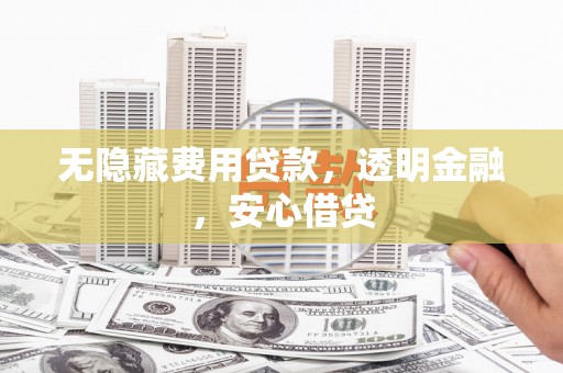 岳麓无隐藏费用贷款，透明金融，安心借贷