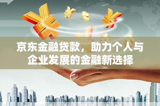 岳麓京东金融贷款，助力个人与企业发展的金融新选择