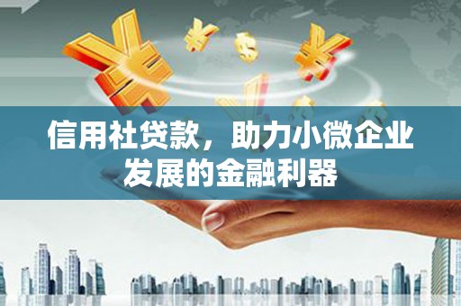 岳麓信用社贷款，助力小微企业发展的金融利器