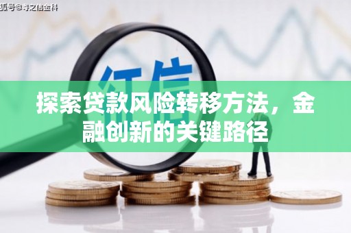 岳麓探索贷款风险转移方法，金融创新的关键路径