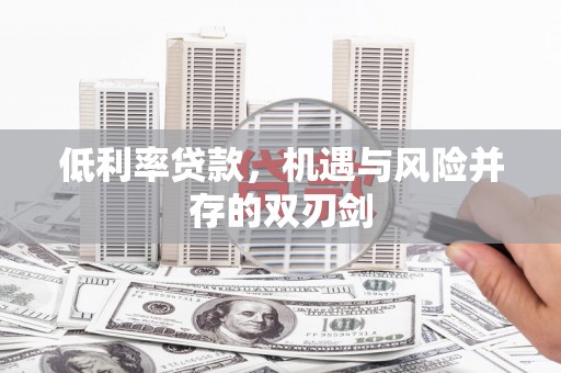 岳麓低利率贷款，机遇与风险并存的双刃剑