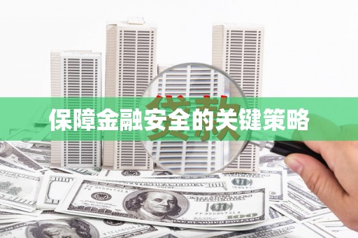 岳麓保障金融安全的关键策略