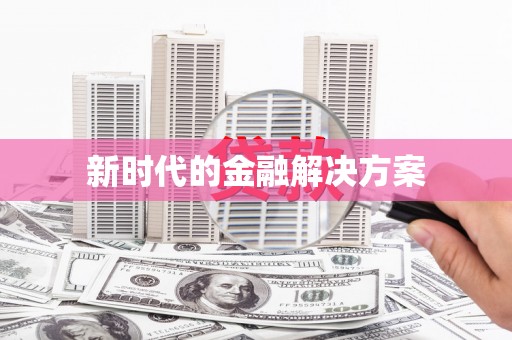 岳麓新时代的金融解决方案