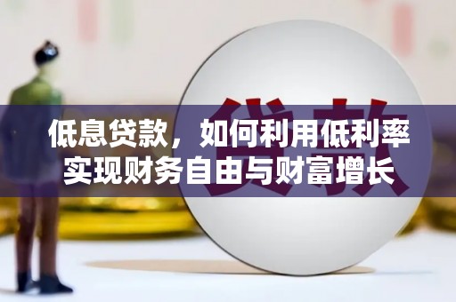 岳麓低息贷款，如何利用低利率实现财务自由与财富增长