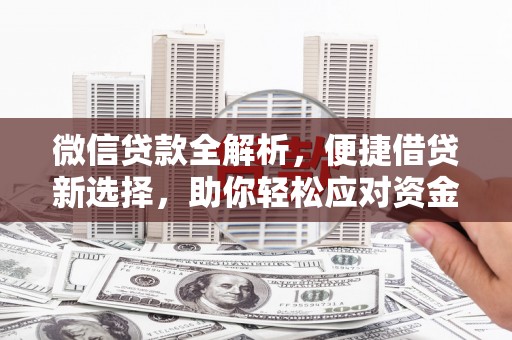 岳麓微信贷款全解析，便捷借贷新选择，助你轻松应对资金需求
