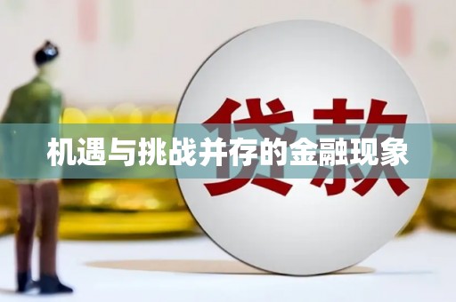 岳麓机遇与挑战并存的金融现象
